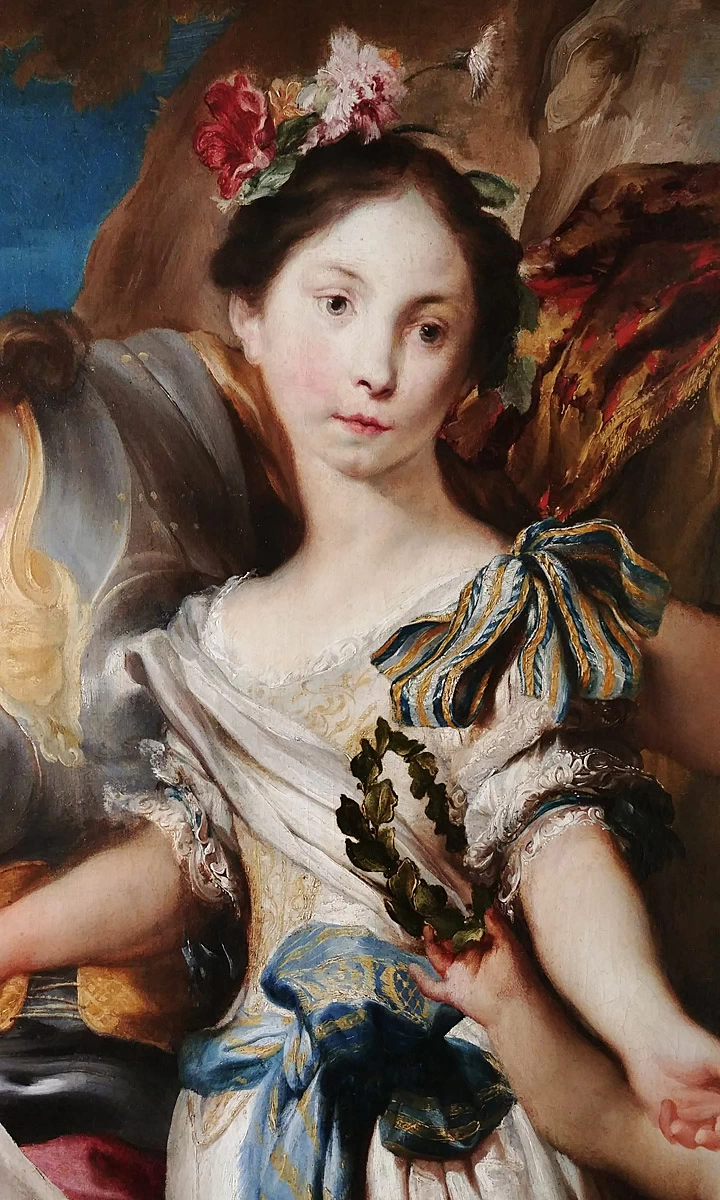 Allegoria della concordia - Museo Lázaro Galdiano, Madrid, dettaglio 1